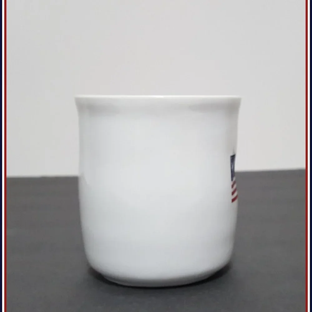 NEW RARE Williams Sonoma American Flag Mug 15 OZ Stoneware
